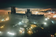 Ely Cathedral in the Fog Photograph by James Billings
