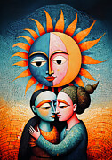 Embrace of the Sun Ai Art by Rafael Salazar Embrace of the Sun Ai Art by Rafael Salazar