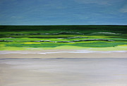 Emerald Sea Painting by James and Donna Daugherty