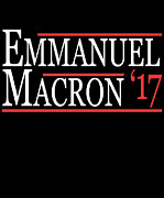 Emmanuel Macron Presidente 2017 Digital Art by Flippin Sweet Gear