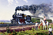 Empire State Express Painting by Ivan Sushchenko Empire State Express Painting by Ivan Sushchenko