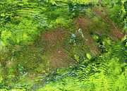 Encaustic Improvisation 12300 Mixed Media by Bentley Davis Encaustic Improvisation 12300 Mixed Media by Bentley Davis