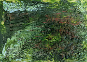 Encaustic Improvisation 12310 Painting by Bentley Davis Encaustic Improvisation 12310 Painting by Bentley Davis