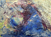 Encaustic Improvisation 191 Painting by Bentley Davis Encaustic Improvisation 191 Painting by Bentley Davis