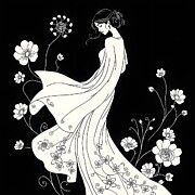 Enchanted in Blossoms Digital Art by Mounir Khalfouf