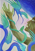 Entanglement Painting by Jennifer Baird