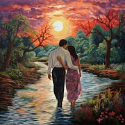 Entwined Souls Digital Art by David Miller