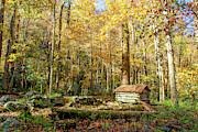 Ephriam Bales Corn Crib Photograph by Douglas Wielfaert Ephriam Bales Corn Crib Photograph by Douglas Wielfaert