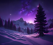 Epic Winter Sunrise Digital Art by Greg Joens