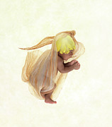 Esther as a Daffodil Bud Photograph by Anne Geddes