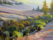 Evening on the Patit Painting by Steve Henderson
