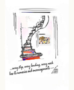 Every Step Mixed Media by Zsanan Studio