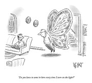 Every Time I Turn On The Light Drawing by Christoper Weyant