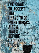 Everything a Few Times Painting by Morley 