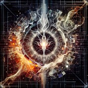 Evolution of Life Digital Art by Colin Hardman Evolution of Life Digital Art by Colin Hardman