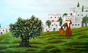 Evone Alawi After the Harvest Painting by Munir Alawi Evone Alawi After the Harvest Painting by Munir Alawi