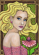 Exalted Beauty Anna Beth  Painting by Amy E Fraser