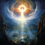 Exodus 33 20 Painting by Lourry Legarde