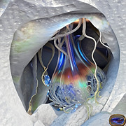 Exotic alien life form Digital Art by Eris and AI Exotic alien life form Digital Art by Eris and AI