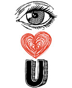 Eye Love You Digital Art by Flippin Sweet Gear