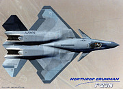 F-23N Sea Widow Digital Art by Custom Aviation Art