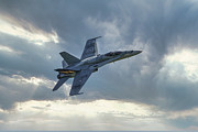 F18 Hornet, Military fighter Aircraft Photograph by Rick Deacon