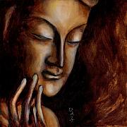 Face of Mercy No.1 Painting by Hiroko Sakai