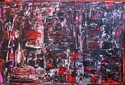 Face Your Demons - An Original Art Haunting Painting by Evjenia Psarris Face Your Demons - An Original Art Haunting Painting by Evjenia Psarris