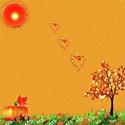 Fall Love Digital Art by Cherry Vercher