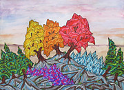 Fall Colours Painting by Bradley Boug