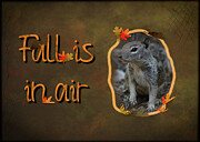 Fall is in the Air Mixed Media by Colleen Cornelius