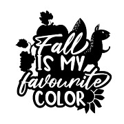 Fall is My Favourite Color Squirrel Digital Art by Jacob Zelazny