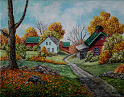 Fall Reverie Painting by Charlotte Blanchard
