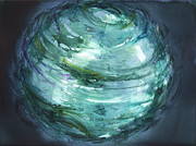 Falling all A-Round Painting by Petra Rau