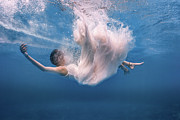 Falling - V Photograph by Mark Rogers Falling - V Photograph by Mark Rogers