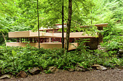 Falling Waters by Frank Llyod Wright Photograph by Louis Dallara Falling Waters by Frank Llyod Wright Photograph by Louis Dallara