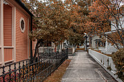Fall's Embrace - Mackinac Island's Picturesque Side Streets Photograph by Brigitte Blanchette Thompson Fall's Embrace - Mackinac Island's Picturesque Side Streets Photograph by Brigitte Blanchette Thompson