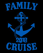 Family Cruise 2018 Digital Art by Flippin Sweet Gear