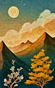 Fantasy landscape12 Painting by Digitly Fantasy landscape12 Painting by Digitly