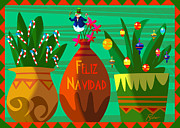Feliz Navidad Digital Art by Alan Bodner