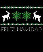 Feliz Navidad Digital Art by Flippin Sweet Gear