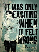 Felt Wrong Painting by Morley 