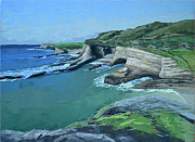 Fern Cove - Wilder Ranch Painting by PJ Kirk