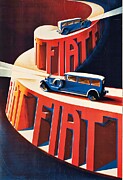 Fiat vintage poster Digital Art by Christina Fairhead Art and Merch Fiat vintage poster Digital Art by Christina Fairhead Art and Merch