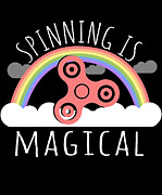 Fidget Spinning Is Magical Digital Art by Flippin Sweet Gear