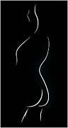 Figlure Line Drawing 1 Digital Art by William Gunn Figlure Line Drawing 1 Digital Art by William Gunn