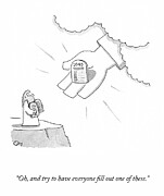 Fill Out One of These Drawing by Dan Misdea