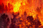 Fire Control Digital Art by Michael Chacon Fire Control Digital Art by Michael Chacon
