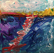 Fire Island Painting by Banning Lary