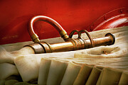 Firefighter - The fire hose nozzle Photograph by Mike Savad